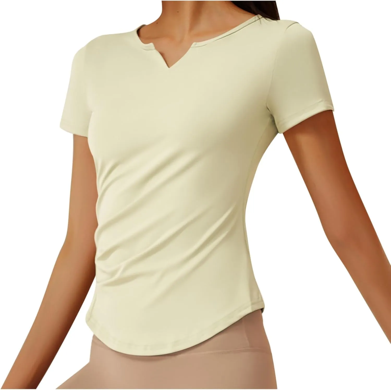 UV Protection Shirts for Women Quick Dry Rash Guard Running Shirts Moisture Wicking Short Sleeve Workout Hiking Tops