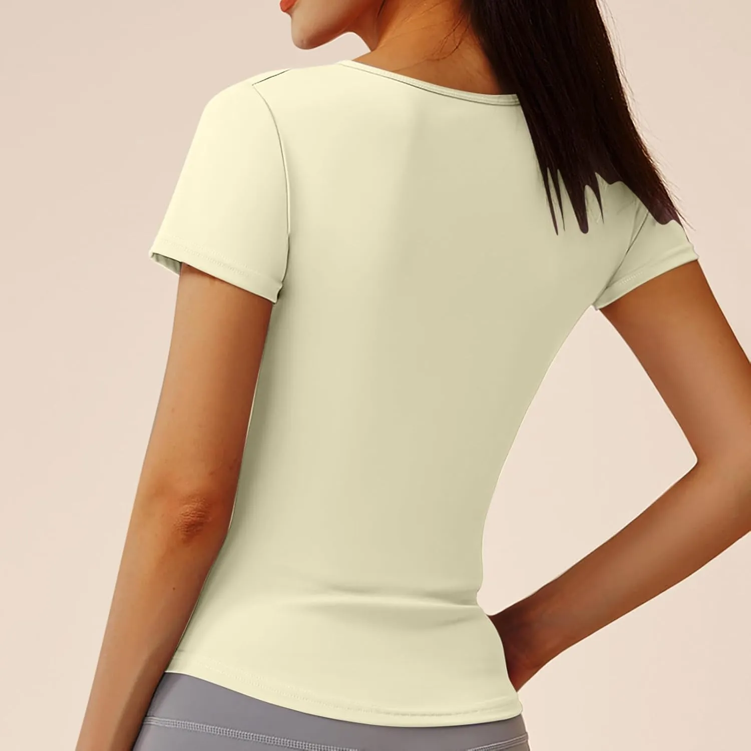 UV Protection Shirts for Women Quick Dry Rash Guard Running Shirts Moisture Wicking Short Sleeve Workout Hiking Tops