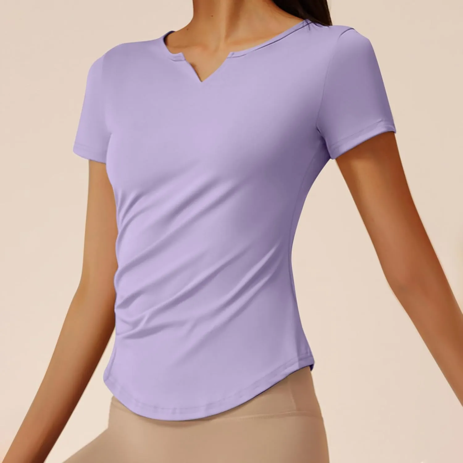 UV Protection Shirts for Women Quick Dry Rash Guard Running Shirts Moisture Wicking Short Sleeve Workout Hiking Tops