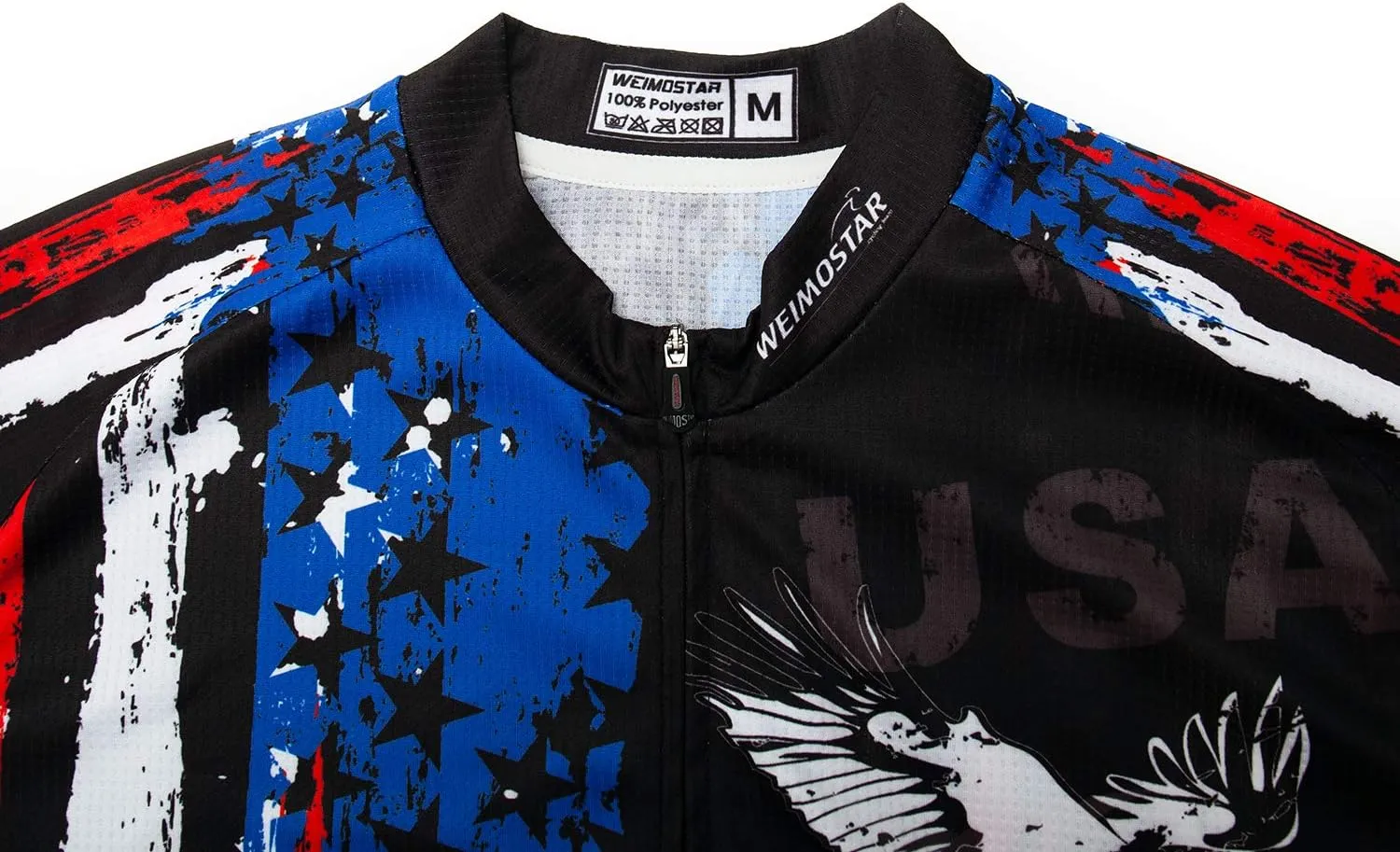 Weimostar Men's Cycling Jersey Long Sleeve Bike Shirt Pockets Full Zipper Reflective
