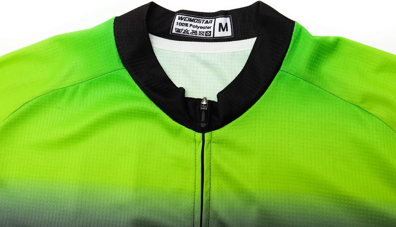 Weimostar Men's Cycling Jersey Long Sleeve Bike Shirt Pockets Full Zipper Reflective