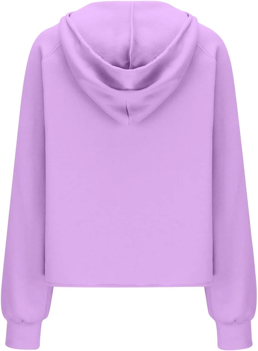 Womens Half Zip Sweatshirt Oversized Fleece Quarter Zipper Pullover Thumb Hole Cropped Hoodies with Pocket