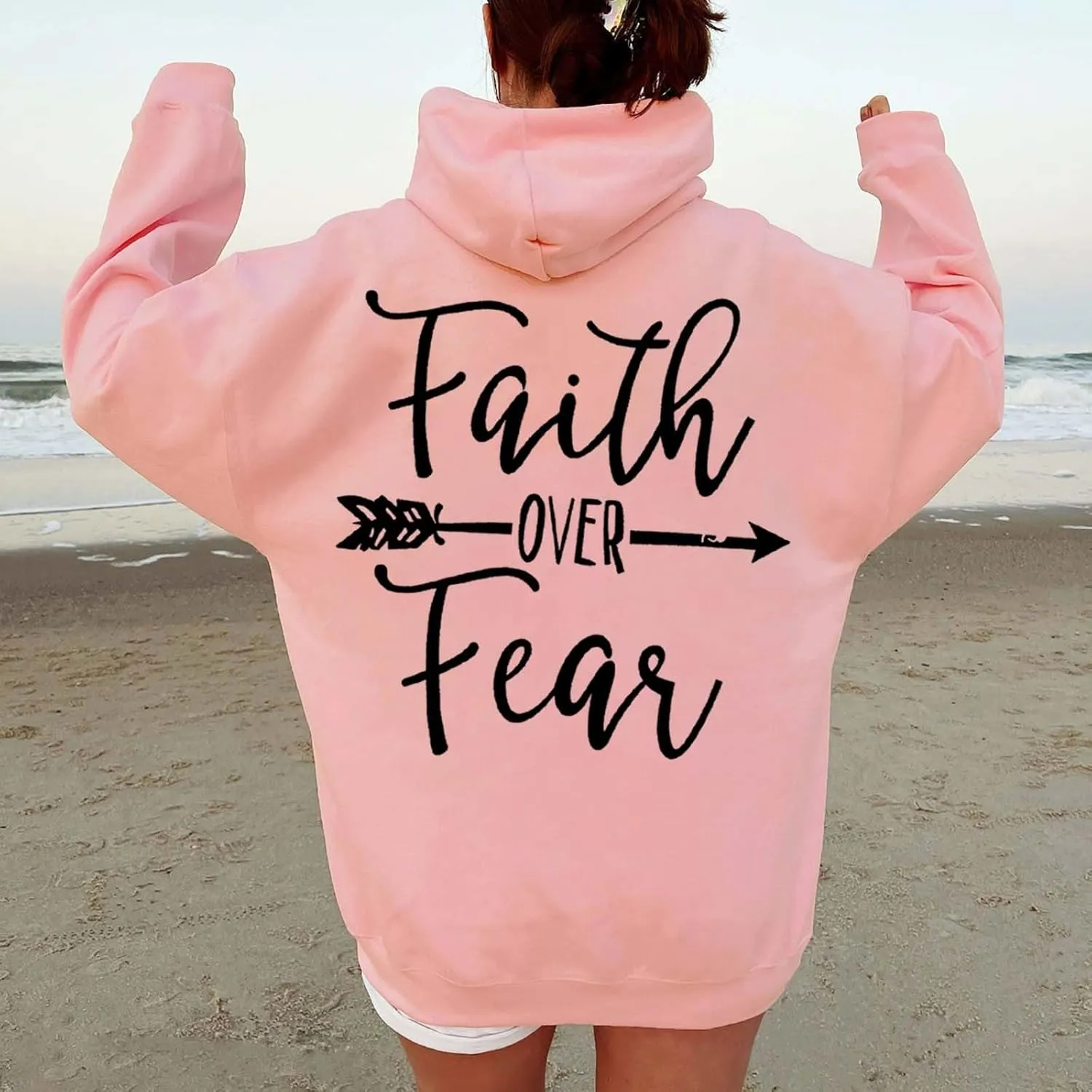 Womens Slub Knit Full-Zip Hoodie Women Winter Warm Fashion Long Sleeve Loose Solid Color Hooded Zipper Pocket