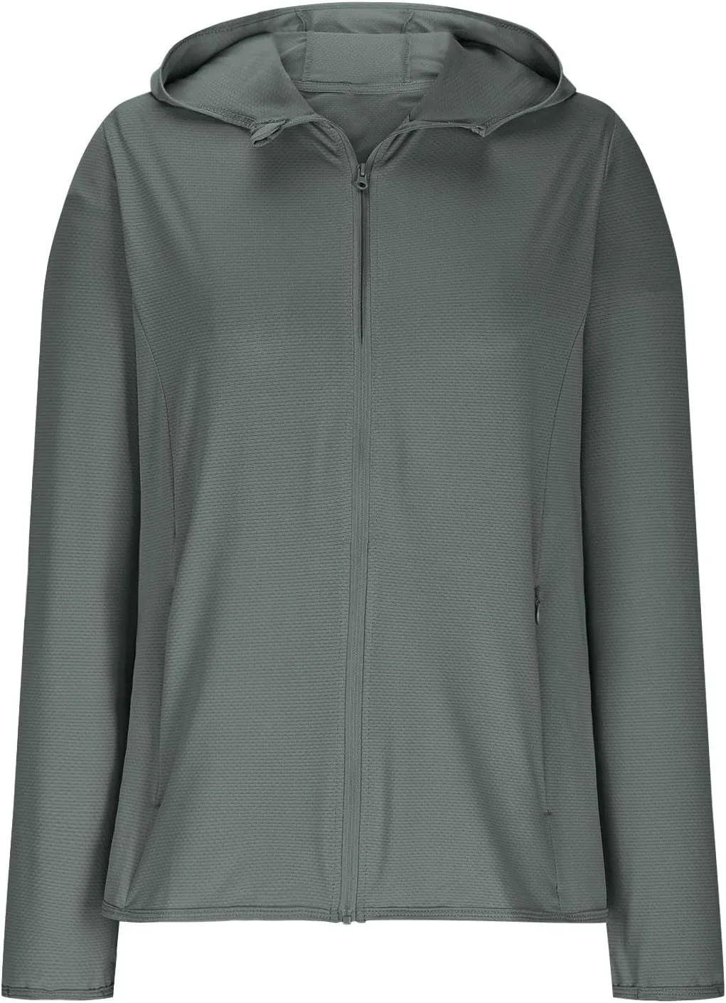 Women's Sun Protection Jacket Cooling Hooded SPF Shirts Lightweight Long Sleeve UV Clothing for Outdoor Hiking Running