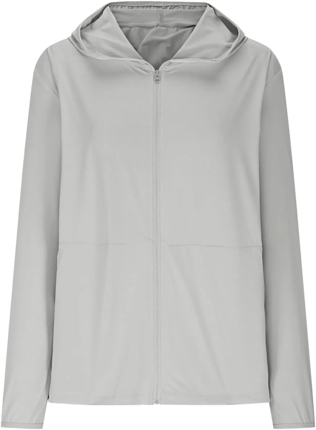 Women's Sun Protection Shirts Athletic Workout Scrub Jacket Track Full Zip Up Sportswear Hiking Outdoor Jacket Shirt